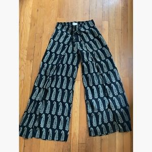 Ralph Lauren 🖤 Side panel palozzo pant. NWOT.